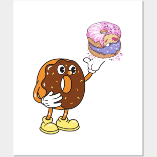 Doughnut loves Donuts Posters and Art